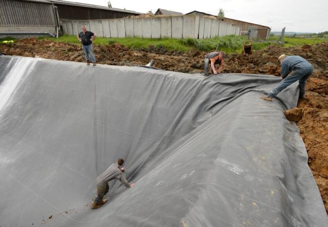 Гидроизоляция пруда