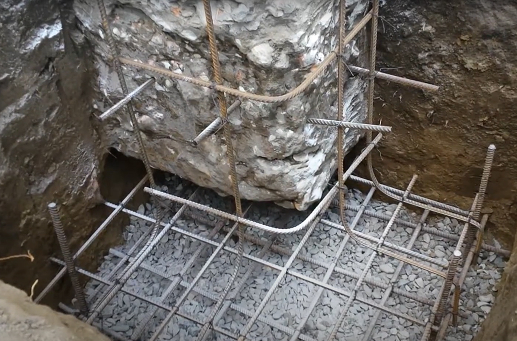 Укрепление фундамента Укрепление фундамента